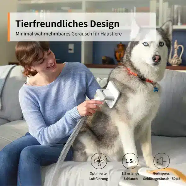Airrobo PG100 Grooming Vacuum - Image 4