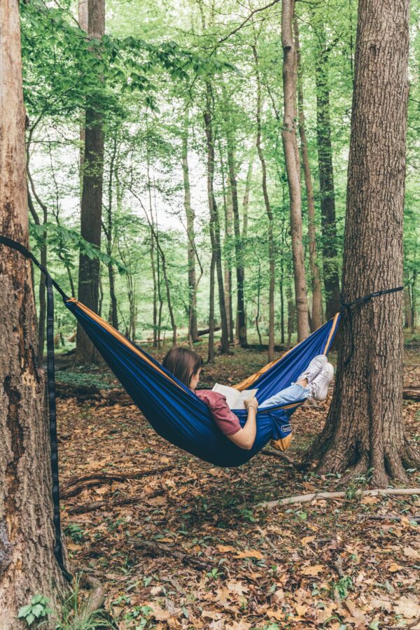 Recycled Hammock with Straps - Image 10