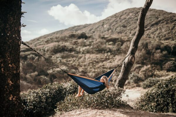 Recycled Hammock with Straps - Image 13