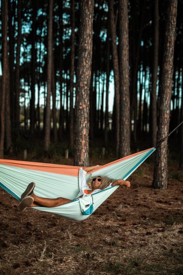 Recycled Hammock with Straps - Image 7